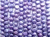 purple dyed pearls baroque