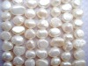 white baroque fresh water pearls