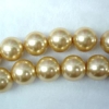 Wholesale Glass pearl beads-14mm round