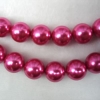Wholesale Glass pearl beads-12mm round