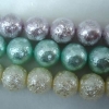 Wholesale Glass pearl beads-10mm crackle