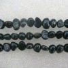 Wholesale wholesale 16" 6-7mm black smooth on both sides pearls loose strand