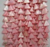 Wholesale SP2202 Lovely Pink Triangle Mother Of Pearl Strand