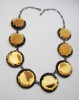 Wholesale Shining crystal necklace with chain