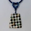 fashion mosaic shell pendant