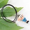 polymer clay cartoon necklace