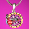 Dreamland jewelry Fashion alloy necklace peafowl pendants latest necklace P0006