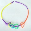 Silly silicone necklace