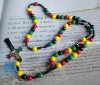Plastic catholic rosary necklaces