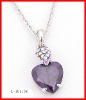 2011 Fashion Heart Necklace(GBC-0308)
