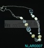Acrylic beads chain Necklace NLAR0007