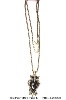 Wholesale 2011 fashion alloy owl necklace