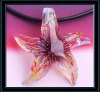 Inner Flower Stasrfish Murano Glass Pendant.