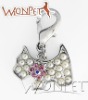 Wholesale pet pendant-dog pendant-pet jewelry,pet charms,dog charms,rhinestone dog charm