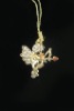 Wholesale crystal cupid mobile phone charms pendant