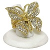 Wholesale Big Butterfly Elastic Ring JRG0597-1