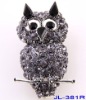 Wholesale fashion alloy owl ring