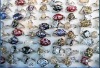 Wholesale Job Lots Nature shell&Sliver Lady's Charm Rings