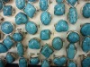 Wholesale Charming fashion turquoise gemstone rings wedding rings