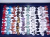 mixed lots Natural gemstone rings charming rings