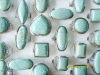 Wholesale Natural turquoise gemstone rings wedding rings