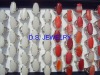 Wholesale charming Nautral agate gemstone silver wedding rings fashion jewelry rings