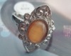Wholesale 2011 Fashion Alloy color stone rings mixed sizes
