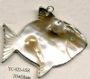 Wholesale YC-822-AGR(or ASR)Plating Natural shell jewelry