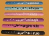 Wholesale Newest Wide Slap Silicone Bracelet