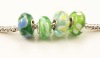 Wholesale new handmade murano ,silver core fit bracelet ,high qulity beads ; glass beads ;