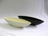Wholesale black and white matt ceramic flower pots