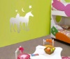 Horse shape mirror sticker