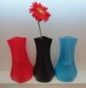 Wholesale Solid color flower vase-black color