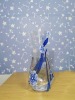 Wholesale foldable transparent plastic flower vase