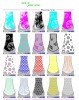 Wholesale A type PVC vase in stock