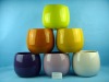 Wholesale stoneware with glazed finishing flower pots/glazed pot