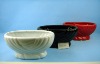 Wholesale glazed shiny ceramic flower pots