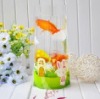 Wholesale PET clear plastic vase