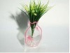 PET beautiful plastic vase