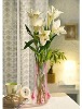 PET beautiful plastic vase