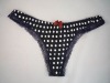 Wholesale Woven Ladies 98% Polyester 2% Spandex Thong