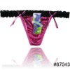 Wholesale lady's panty satin panty lady's sexy thongs wholesale lady's g-string