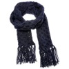 Wholesale 100% Acrylic fashion knitted scarf