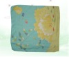 Wholesale Knitted scarf with flower printing