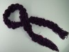 Wholesale fashion ladies knit scarf with elastic