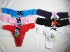 Wholesale fancy thong lace g-string sexy intimate