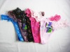 Wholesale dual color lace g-string sexy lady's t-back fashionable lady's thong sexy intimate