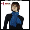Wholesale cotton scarf with hot heated beading decoration
