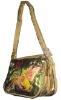 Wholesale shinny metallic golden pu bag