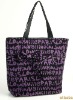 Wholesale flower pattern canvas lady bag